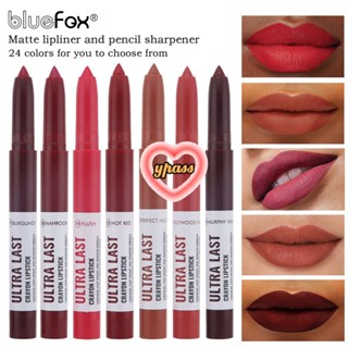 CYREAL 【Delievery รวดเร็ว】 Bluefox Face Secret Waterproof Liners แต่งหน้า Lipliner 24 สี Matte Velvet ลิปสติกปากกา/Lip Tint Long Lasting กันน้ำ lip