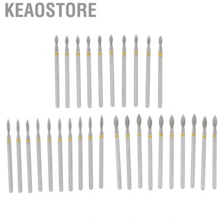 Keaostore Nail Art Drill Bits Silicon Carbide Polish  Bit To  Gel