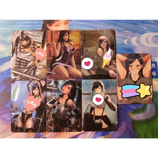 การ์ดแฟลชการ์ด แบบหนา ลายการ์ตูนอนิเมะ Goddess Story Tifa ACG สําหรับเก็บสะสม