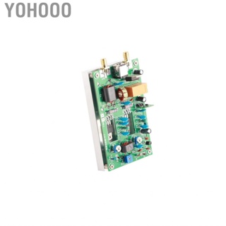 Yohooo Shortwave Power Amplifier  DC12-13.8V Aluminum Alloy PCB Module 3-28MHz 0.1-3W for Signal Amplification