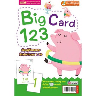 Big Card 123 (Talking Pen) แฟลชการ์ดขนาดใหญ่สำหรับสอน เลข 123