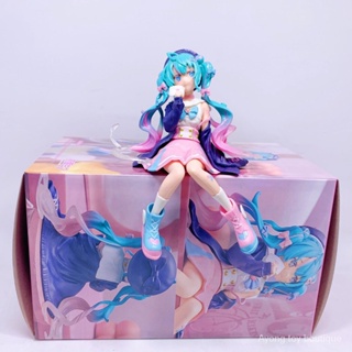 ตุ๊กตาฟิกเกอร์ Hatsune Rapunzel Cup Noodles K4DX สําหรับตกแต่งรถยนต์