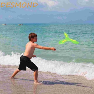 Desmond โยนจับเกม ของเล่นสําหรับเด็ก มืออาชีพบินบูมเมอแรง ของเล่นโต้ตอบ ตลก สามใบบูมเมอแรง ของขวัญวันเกิด