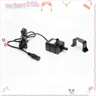 Orienttk อะแดปเตอร์ปั๊มน้ํา ขนาดเล็ก 12V เสียงเงียบ สีดํา สําหรับตู้ปลา