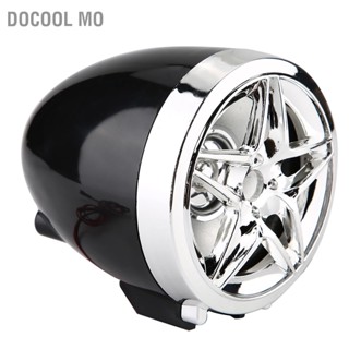 Docool Mo กันน้ำรถจักรยานยนต์ BT MP3 เครื่องเล่นเสียงสเตอริโอลำโพงระบบ USB Memory Card Carrier