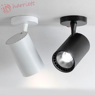 Harriett ไฟสปอตไลท์ LED 10W หมุนได้ สีขาวอบอุ่น ขาวธรรมชาติ สําหรับติดเพดาน ห้องนั่งเล่น