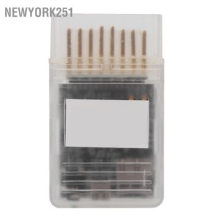 Newyork251 เครื่องมือปรับแต่งชิปตัวเชื่อมต่อ OBDII ECU แฟลช OpenPort USB 2.0 อุปกรณ์เสริมรถยนต์