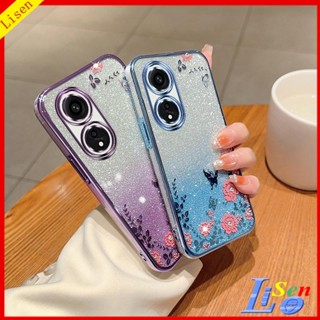 เคส OPPO Reno 8T 5G HYB ดอกไม้ ผีเสื้อ เคสโทรศัพท์ ป้องกัน