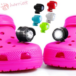 Harriett ไฟหน้า Croc อุปกรณ์เสริม สําหรับรองเท้าวิ่ง กลางแจ้ง 1 ชิ้น