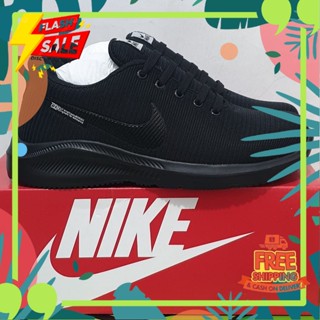 สินค้าขายดี รองเท้านักเรียน สีดํา POLOS NIKE สําหรับผู้ชาย ผู้หญิง ไซซ์ 33-40