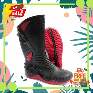 ขายดีที่สุด รองเท้าบูท AP MOTO 2 BLACK/RED 39-45 - BIKERS - AP BOOTS