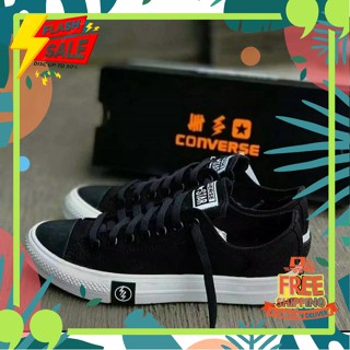 ขายดีที่สุด!! Top BEST SELER รองเท้าผ้าใบ Allstar Convers017 Lightning เหมาะสําหรับเล่นโรงเรียน วิทยาลัย เดินเล่น ไม่มีกล่อง