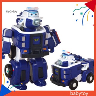 Baby ฟิกเกอร์หุ่นยนต์ Super Wings แปลงร่างได้ ของเล่นสําหรับเด็ก