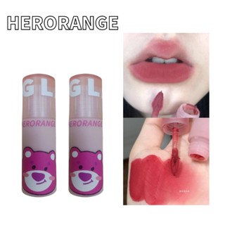 Herorange~ ลิปสติก ลิปกลอส เนื้อแมตต์กํามะหยี่ กันน้ํา ติดทนนาน สําหรับผู้หญิง