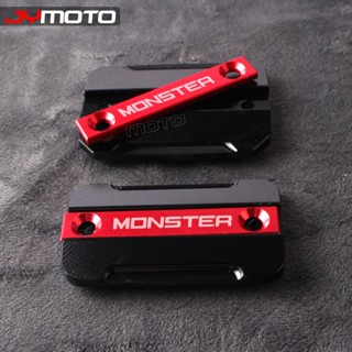 พร้อมส่ง ฝาครอบปั๊มน้ํามันเบรกบน CNC อุปกรณ์เสริม สําหรับ Ducati Monster 821 696 796 795