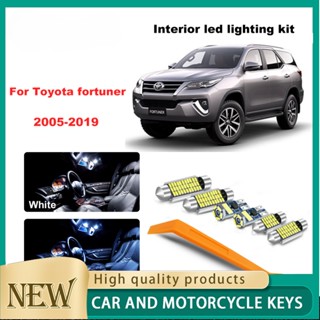 Xps T10 ชุดไฟอ่านหนังสือ Led แคนบัส สําหรับติดตกแต่งภายในรถยนต์ Toyota Fortuner MK1 MK2 2005 To 2019 Vehicle C5W