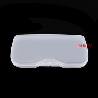 Daron เคสแว่นตากันแดด พลาสติก PVC ใส สีขาว