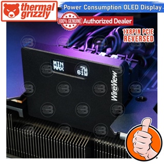 [CoolBlasterThai] Thermal Grizzly WireView (WV1x8R) 1x8Pin PCIe Reversed GPU Power Consumption OLED Display