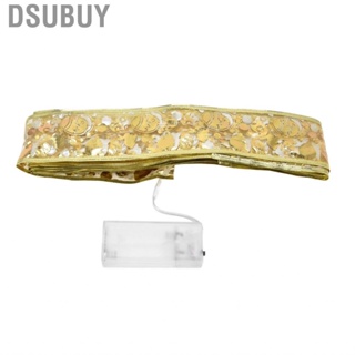 Dsubuy Ribbon Fairy  Lights Gold Easter Decoration String Shining Now