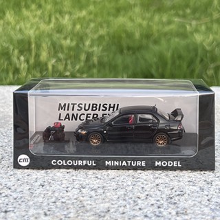 CM Model 1: 64 Mitsubishi Lancer EVO รุ่น 9 ขนาด ของเล่นสะสม สําหรับเด็กผู้ชาย โมเดลรถยนต์