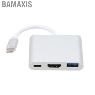 Bamaxis 3 Port Type C Expansion HUB In 1 USB To PD Fast  + USB3.0