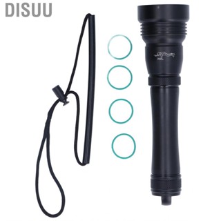 Disuu 3xXHP70 Diving Flashlight IPX8  Underwater Torch Aluminum Alloy UT