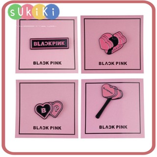 Sukiki BLACKPINK เข็มกลัด เครื่องประดับเสื้อผ้า น่ารัก เข็มกลัดปกเสื้อ