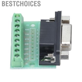 Bestchoices Terminal Breakout Board 9 Hole Screw Adapter for RS232 RS485 Connector