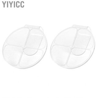 Yiyicc Makeup Tools  Handheld Transparent Acrylic Palette Cosmetic Mixing for