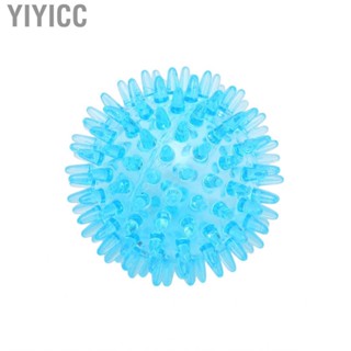 Yiyicc Spiky Ball Hollow Soft Transparent Strength Recovery Exercise Stress Relief  for Hand Wrist y