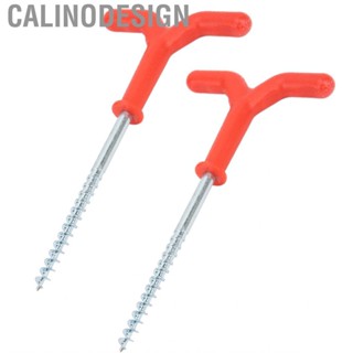 Calinodesign Ice Fishing Spiral Drill Augers Small for Camping Outdoor