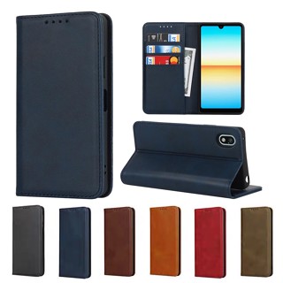 เคสฝาพับ พร้อมช่องใส่บัตร SAMSUNG  C9 A9 Pro A02 A02S A03 A03S A04 A04S A14 A24 A34 A54 4G 5G เคสกันกระแทก เคสมีแม่เหล็ก