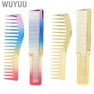 Wuyuu Hair Cutting Comb For Hairdressing Salon Wide Tooth Haircut All Ty