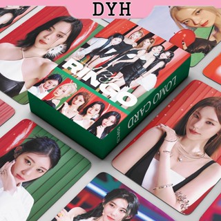 โปสการ์ดอัลบั้ม ITZY Photocard RINGO LOMO Card KPOP จํานวน 55 ชิ้น ต่อกล่อง