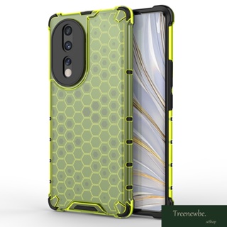 เคสโทรศัพท์มือถือ กันกระแทก ลายรังผึ้ง แฟชั่น สําหรับ Honor 80 70 60 SE 50 Pro