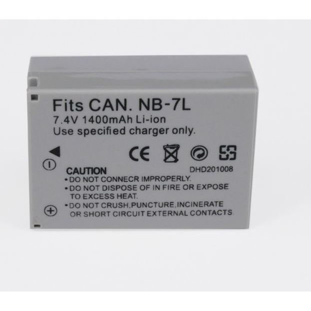 แบตกล้อง CANON NB-7 สำหรับกล้อง  Canon PowerShot G10 G11 G12 SX30 SX30IS มั่นใจรับประกัน 1ปี