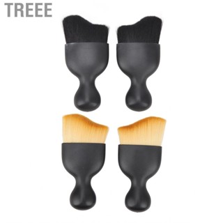 Treee 2Pcs Car Interior Detailing Dust Brush  Vent Crevice  Cleaning Tool Accessories Useful