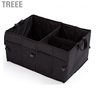 Treee Car Organizer  Easy Access Wear Resistant Trunk Storage Multiple Pockets for Vehicle