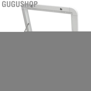 Gugushop Side Mounted Folding Table Easy Installation  Rust 4 Keys Impact Durable Aluminium Alloy RV External Dining for