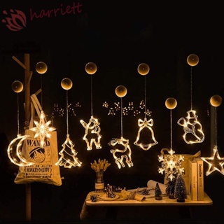 Harriett สายไฟหิ่งห้อย LED รูปต้นคริสต์มาส สําหรับตกแต่งบ้าน เทศกาลปีใหม่