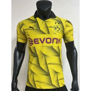 [Player Version] 2324 ใหม่ Bundesliga Special Edition เสื้อฟุตบอล แขนยาว สีเหลือง คุณภาพสูง