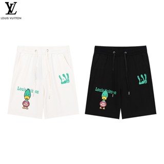 L-v - สไตล์อินเทรนด์! กางเกงขาสั้น พิมพ์ลายเป็ด น่ารัก ดูโง่ และหลากหลาย สไตล์ unisex RTUJER