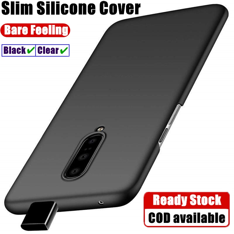 สําหรับ OnePlus 7 Pro GM1910 GM1911 GM1913 GM1915 GM1917 Skin-sensation Slim Fit ยืดหยุ่นซิลิโคนเหลว