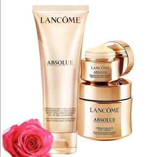 Lancome skincare ชุดครีมทําความสะอาดผิวหน้า อายครีม 3 ชิ้น