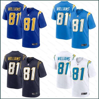 Sy3 NFL เสื้อยืดลําลอง แขนสั้น คอกลม พิมพ์ลาย Mike Williams Football พลัสไซซ์ YS3