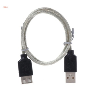 Shas ขายดี สายเคเบิลต่อขยาย USB 2 0 A-A ตัวผู้ เป็นตัวเมีย คุณภาพดี