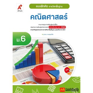 หนังสือเรียน บฝ.พื้นฐาน คณิตศาสตร์ ม.6 ลส51 (อจท.) ปป.60