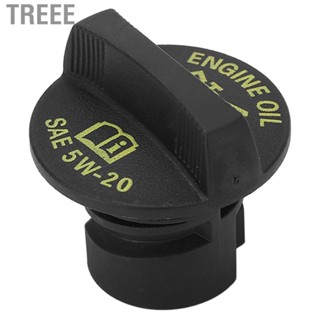 Treee Oil Filler  1.93 Inch High Hardness Stylish Fuel Tank Rustproof Black  Scratch for