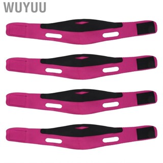 Wuyuu 4pcs Face Lifting Strap  Double Chin Prevent Sagging V Shaped Slimmin