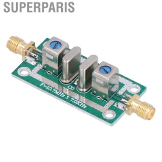 Superparis 10.7MHz ±7KHz 10.7M RF Bandpass Filter Narrowband For Special Instruments